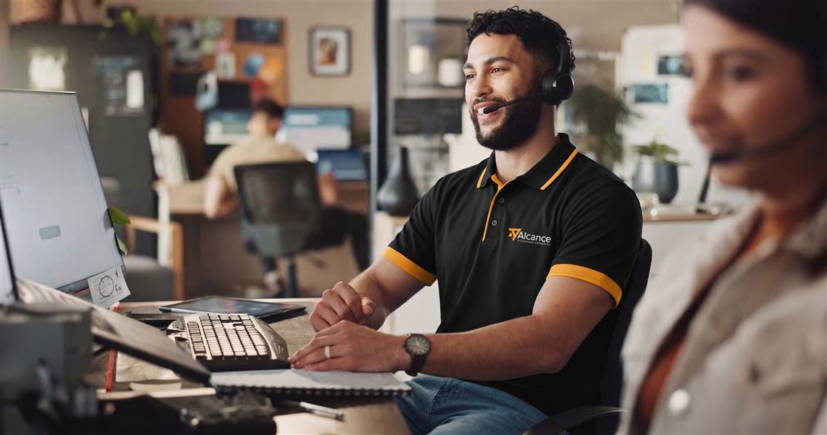 Atendimento da equipe Alcance Tecnologia Integrada